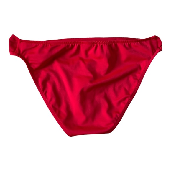 Venus Cheeky Red & Gold Bikini Bottoms - Picture 3 of 6